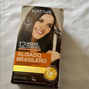 Ativa Brazilian Straightening Kit - Brown and Gold